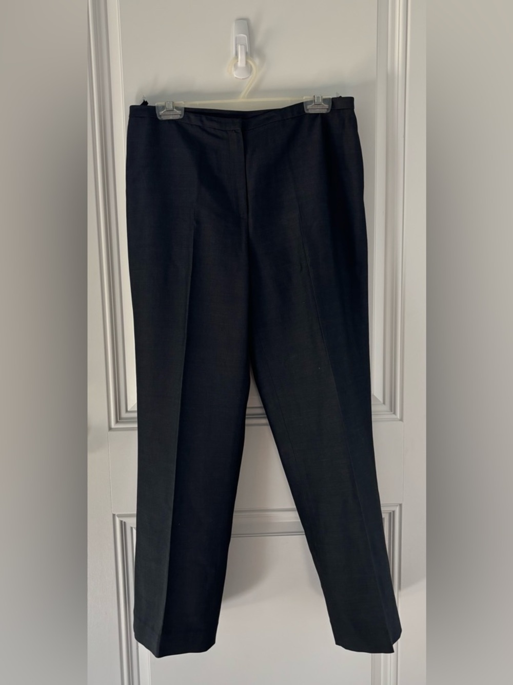 Jones New York Black Straight-Leg Dress Pants
